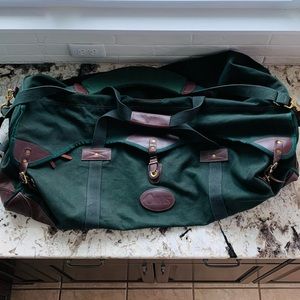 Large Orvis Canvas Duffle Bag